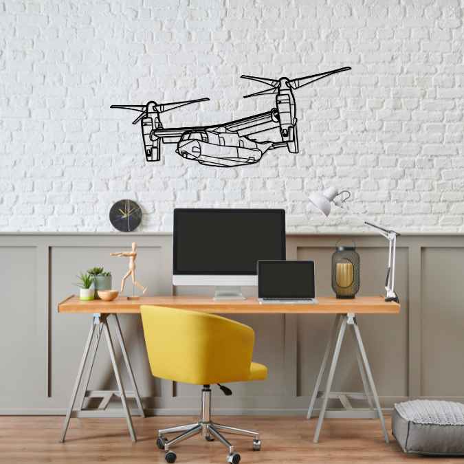 Décoration murale en métal - CV-22 Osprey