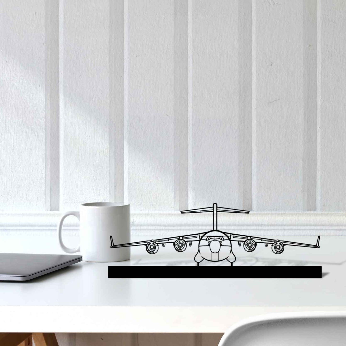 Décoration murale en métal - Beoing c17