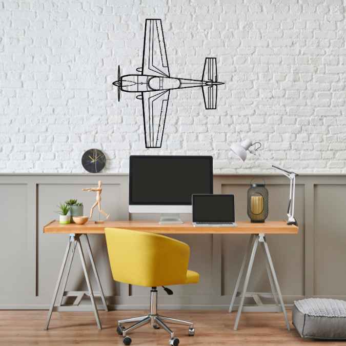 Décoration murale en métal - 300L Top