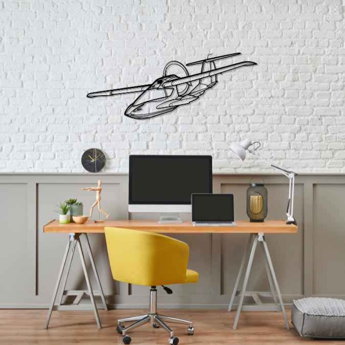 Décoration murale en métal - A5 Angle