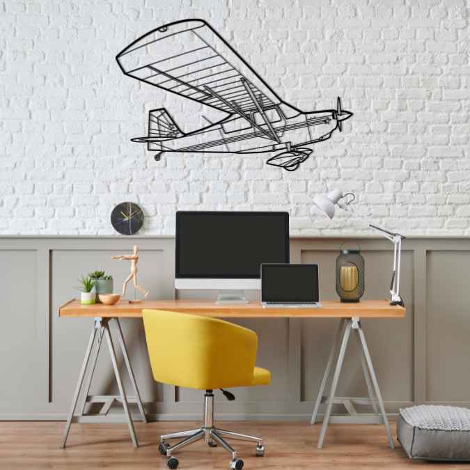 Décoration murale en métal - Citabria Angle