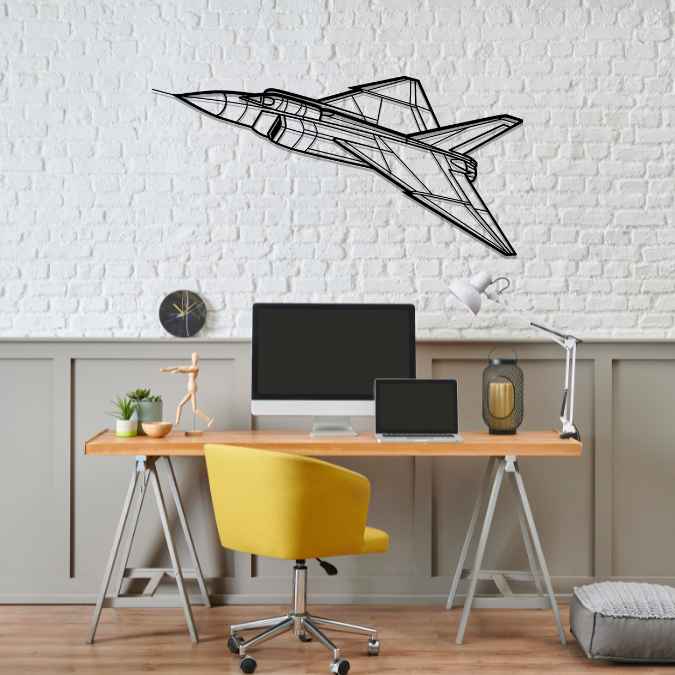 Décoration murale en métal - CF-105 Arrow
