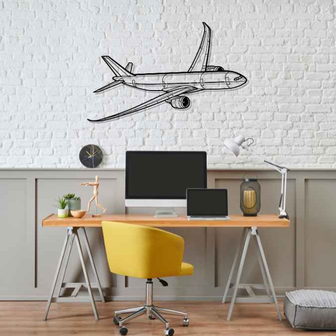 Décoration murale en métal - A330-900 neo