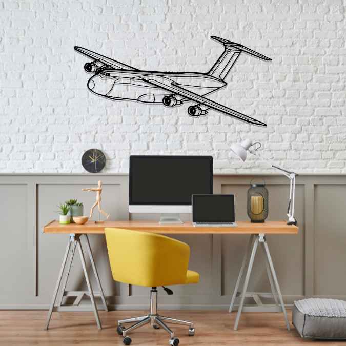 Décoration murale en métal - C-5 Galaxy