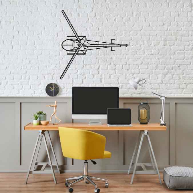 Décoration murale en métal - 280FX Top