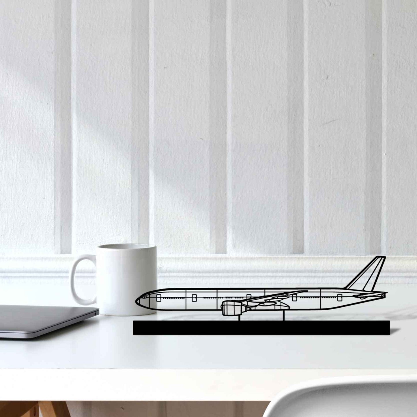 Décoration murale en métal - 777-300ER Silhouette