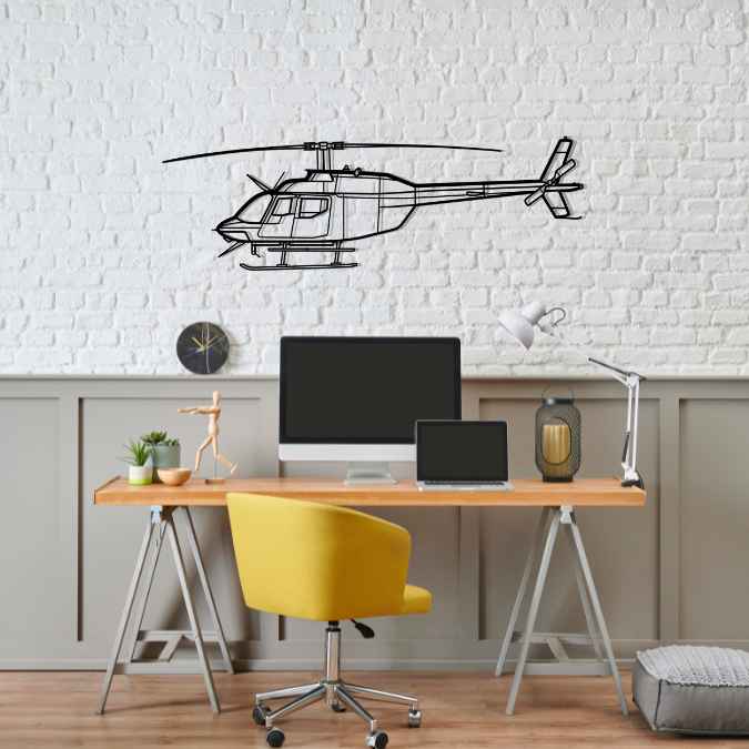 Décoration murale en métal - 206 Silhouette