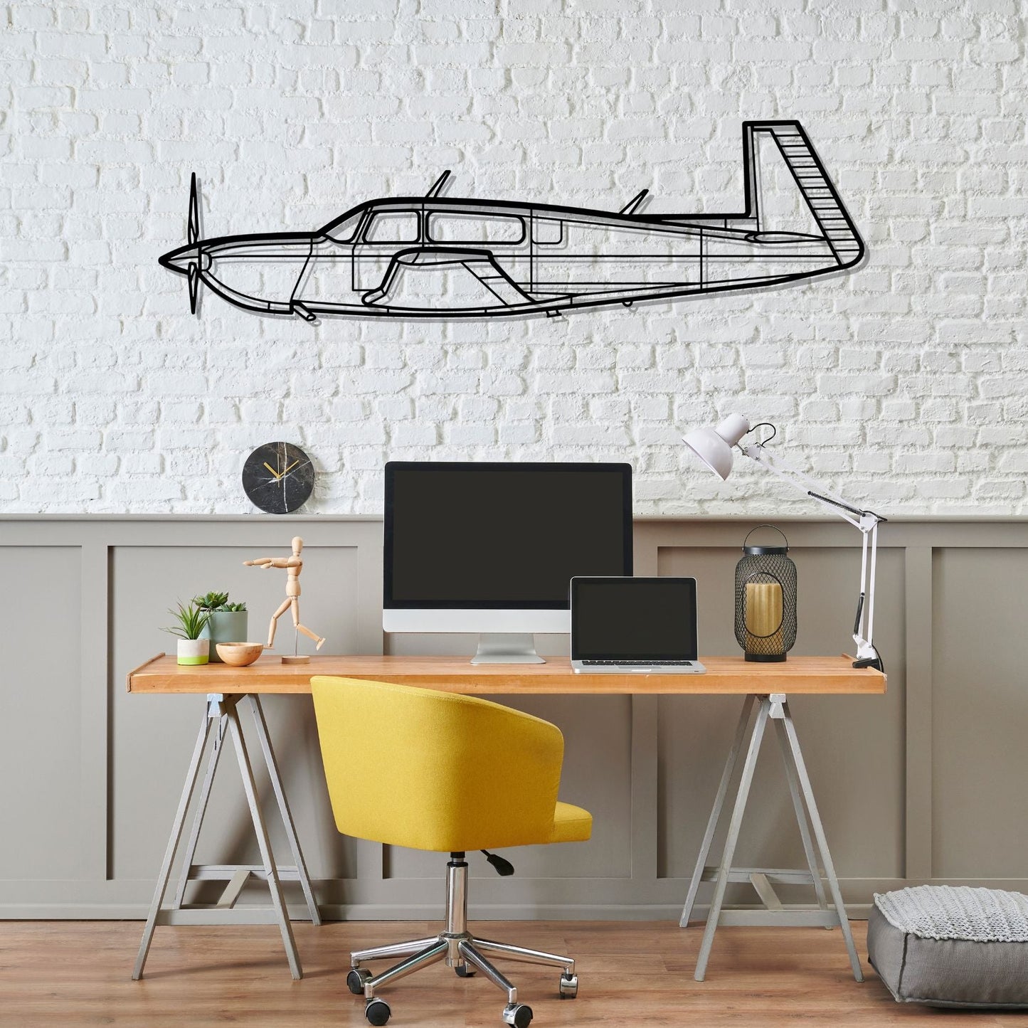 Décoration murale en métal - M20M Silhouette