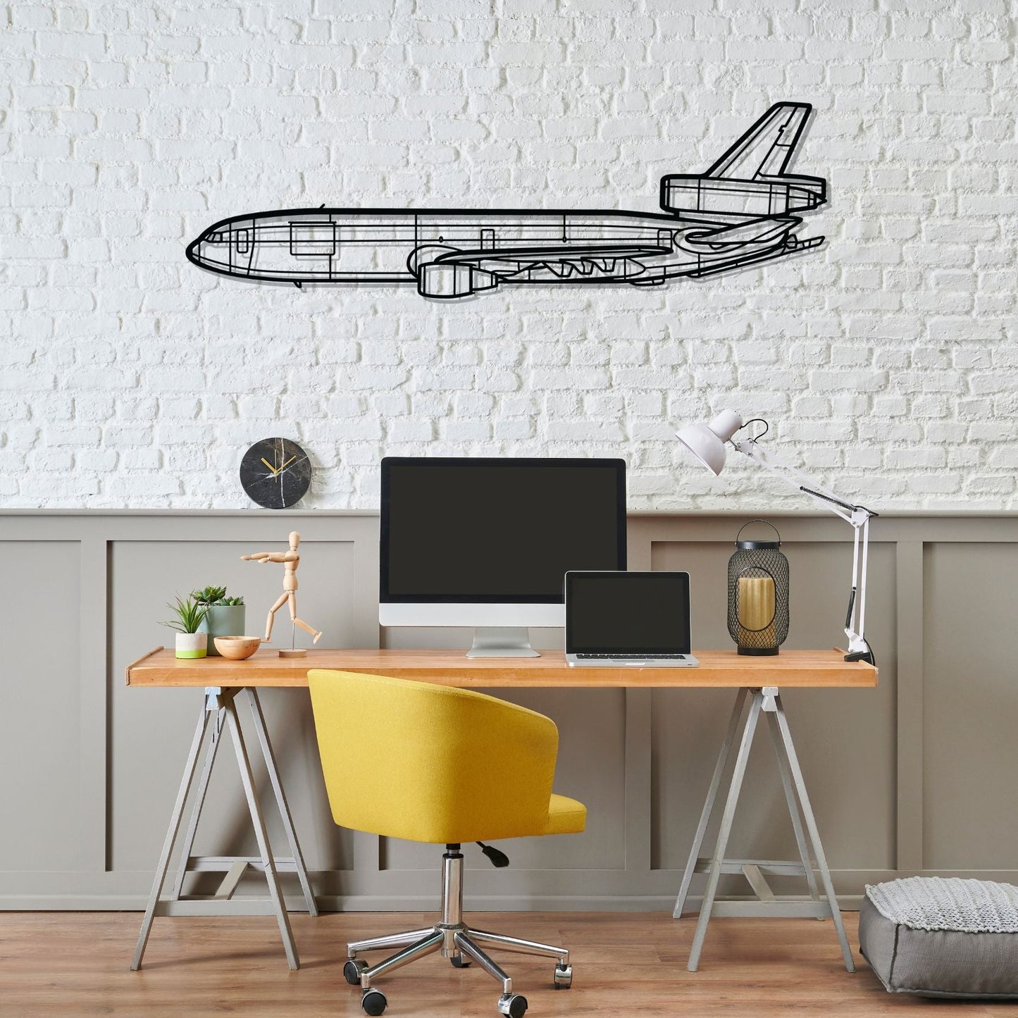 Décoration murale en métal - KC-10 Extender