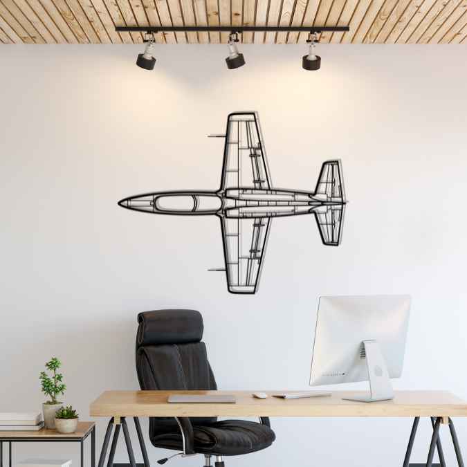 Décoration murale en métal - L-39NG Top aircraftvibes