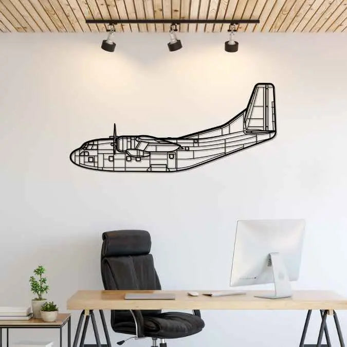 Décoration murale en métal - C-123K Provider aircraftvibes