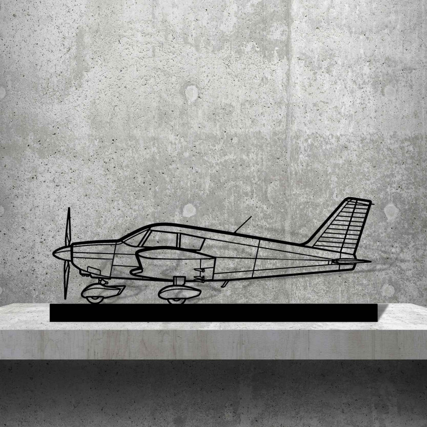 Décoration murale en métal - Cherokee PA-28-140 aircraftvibes