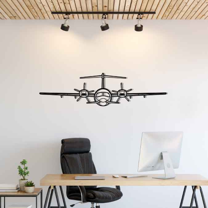Décoration murale en métal - P.180 Avanti aircraftvibes