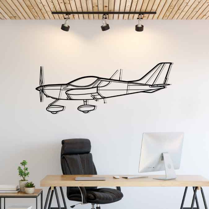 Décoration murale en métal - PS-28 SportCruiser aircraftvibes