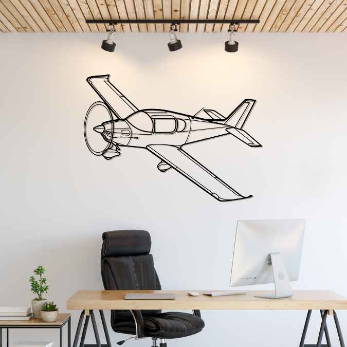 Décoration murale en métal - TSi low aircraftvibes