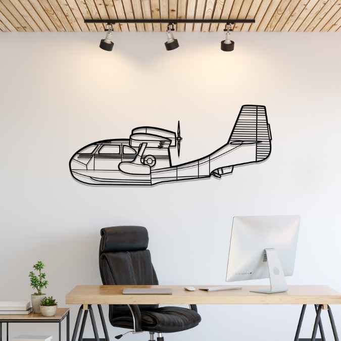 Décoration murale en métal - RC-3 Seabee aircraftvibes