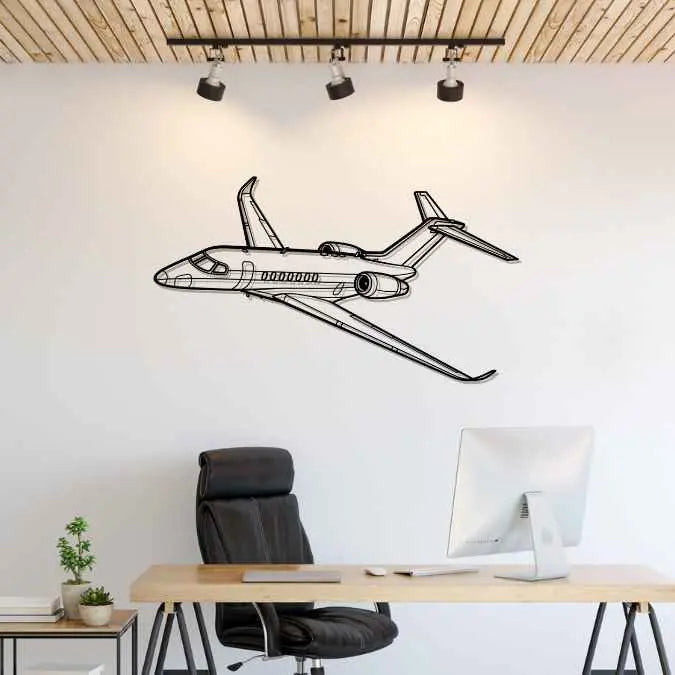 Décoration murale en métal - Citation Longitude aircraftvibes