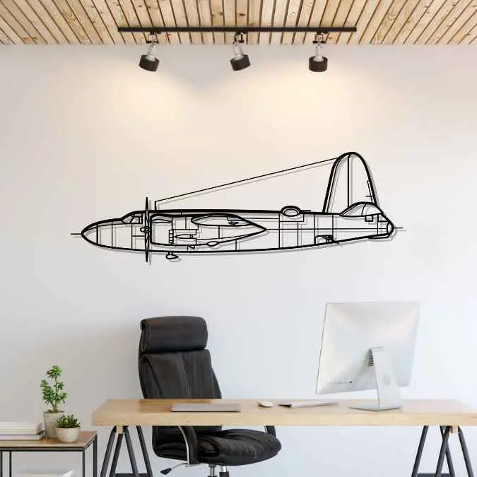 Décoration murale en métal - B-26 Marauder aircraftvibes