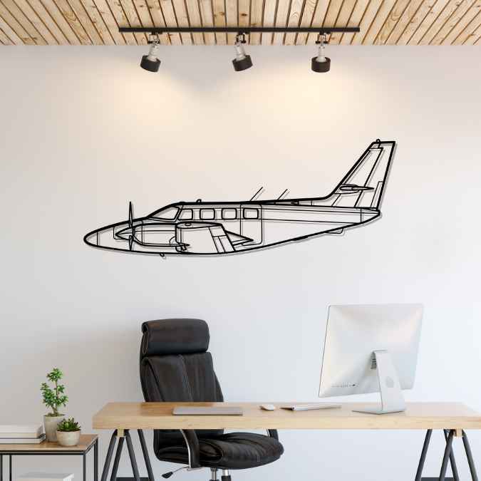 Décoration murale en métal - T303 Crusader aircraftvibes