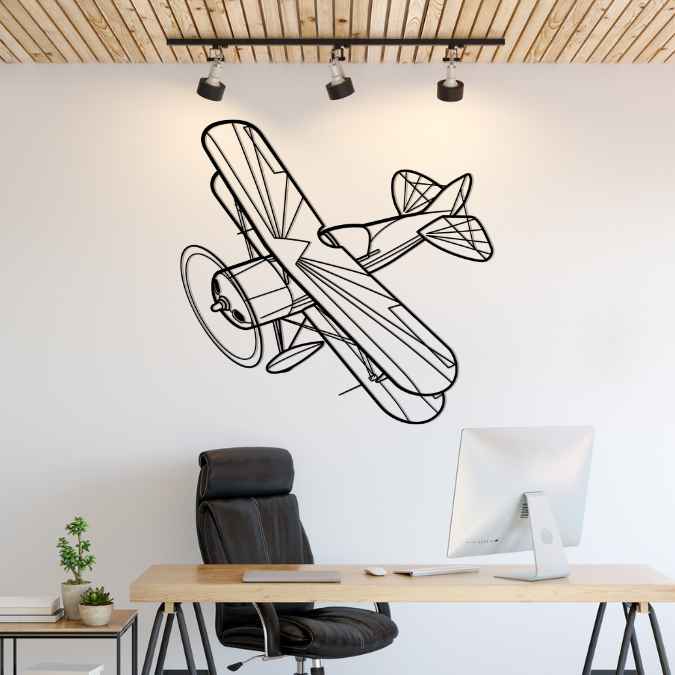 Décoration murale en métal - S1S 1977 aircraftvibes