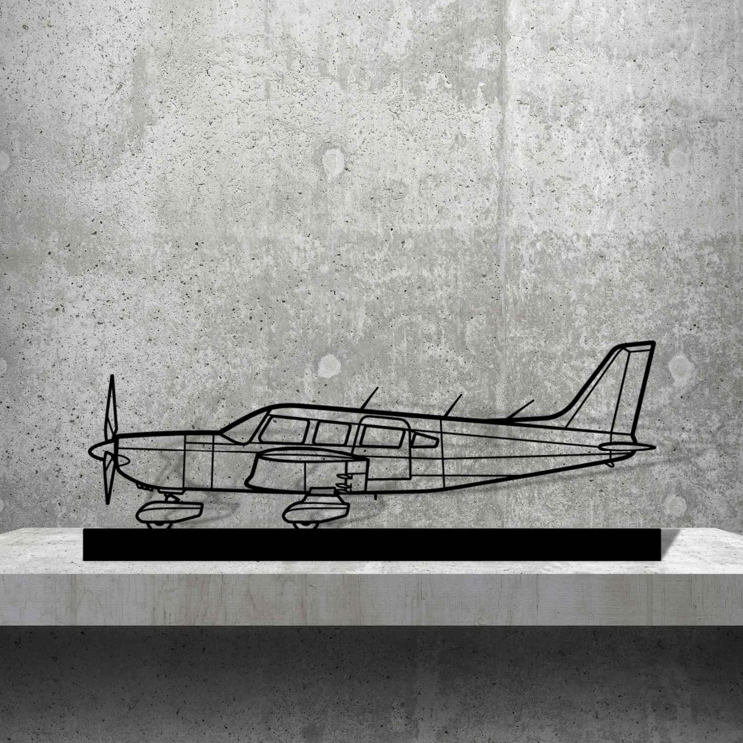 Décoration murale en métal - Saratoga PA-32 aircraftvibes