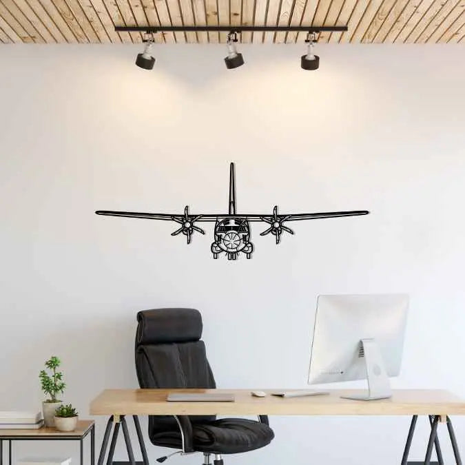Décoration murale en métal - C-27J Spartan aircraftvibes