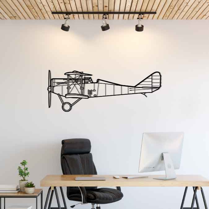 Décoration murale en métal - SVA 5 aircraftvibes