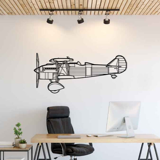 Décoration murale en métal - CR.32 Silhouette