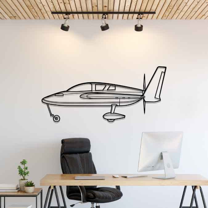 Décoration murale en métal - Cozy Mark aircraftvibes