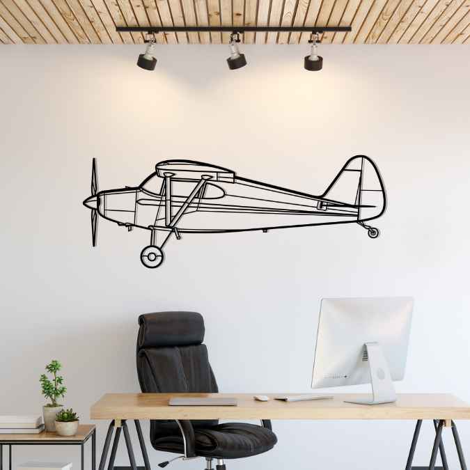 Décoration murale en métal - PA-20 Pacer aircraftvibes