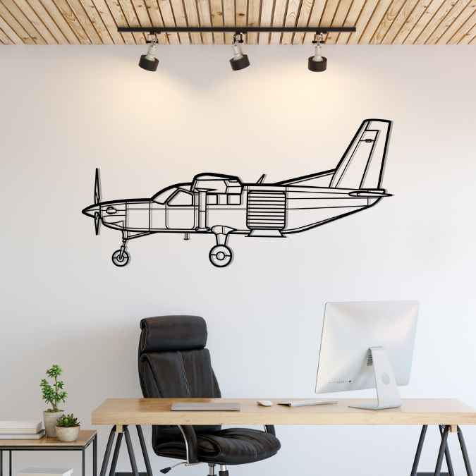 Décoration murale en métal - Kodiak 100 aircraftvibes