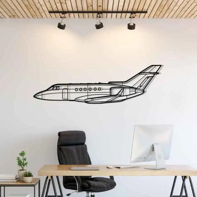 Décoration murale en métal - 900XP Silhouette aircraftvibes