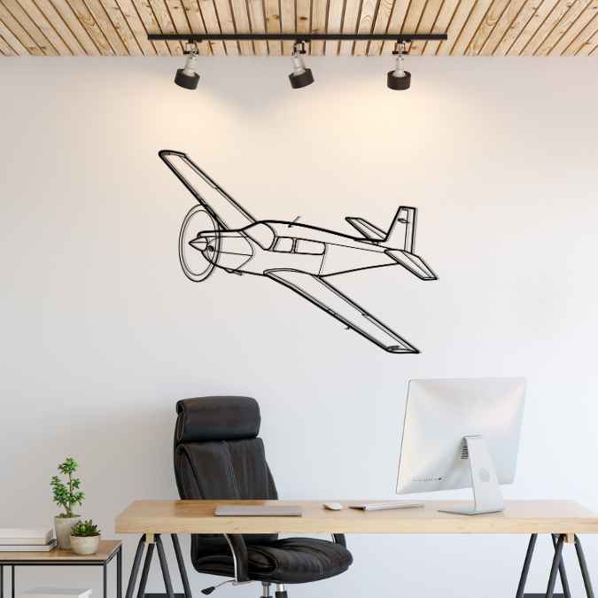 Décoration murale en métal - M20K 1982 aircraftvibes