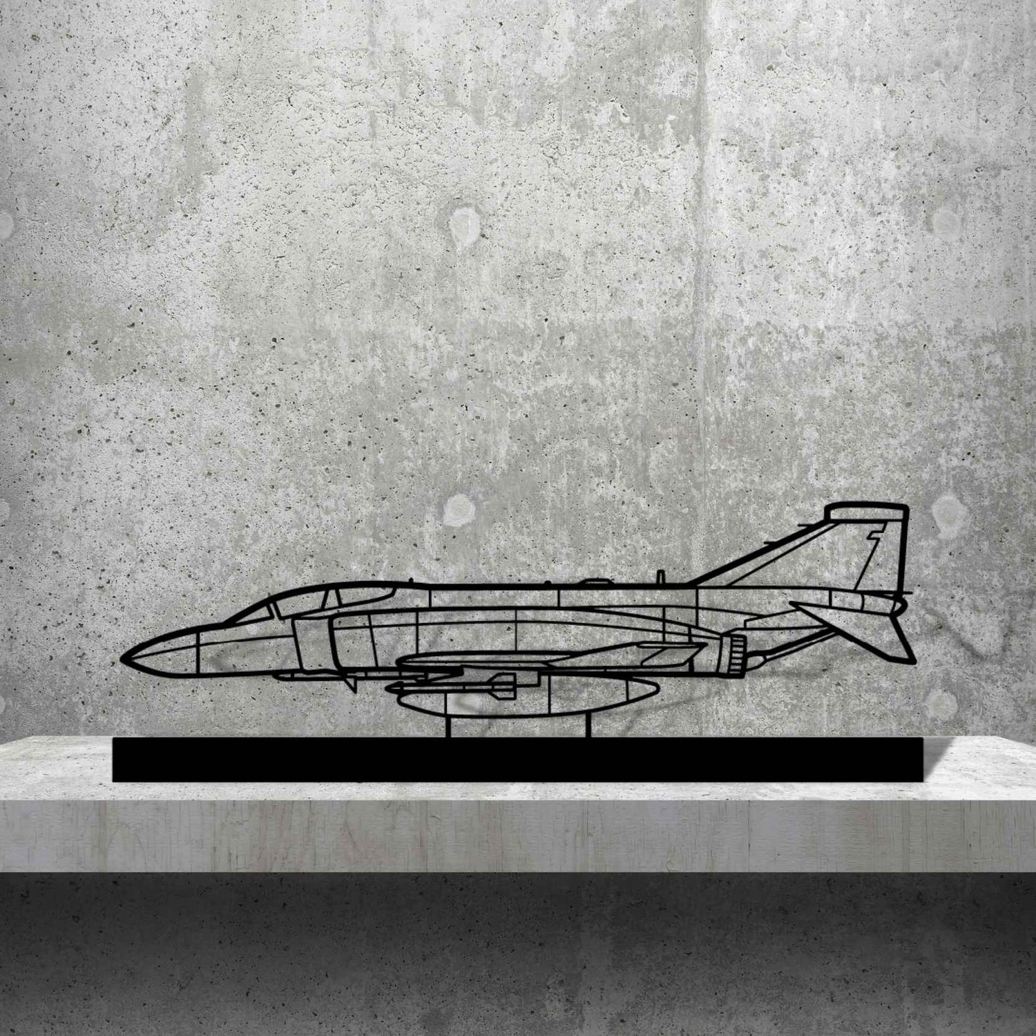Décoration murale en métal - RAF F-4K aircraftvibes