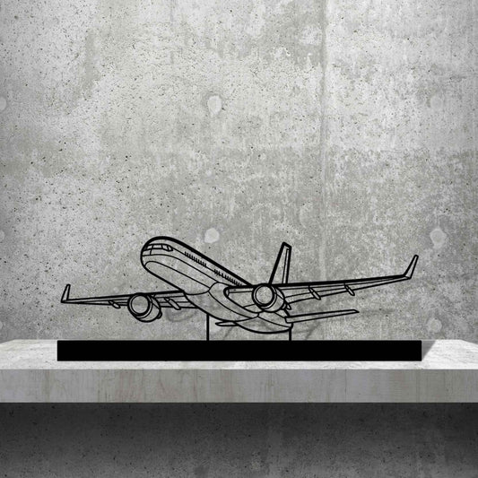 Décoration murale en métal - 757-200 Silhouette