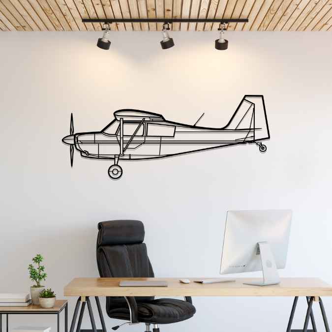 Décoration murale en métal - Scout 1974 aircraftvibes