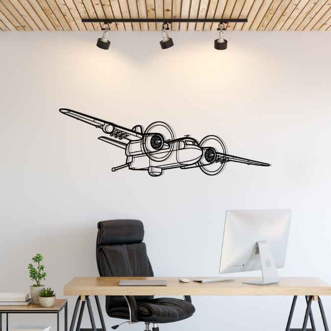 Décoration murale en métal - S-2 Tracker aircraftvibes