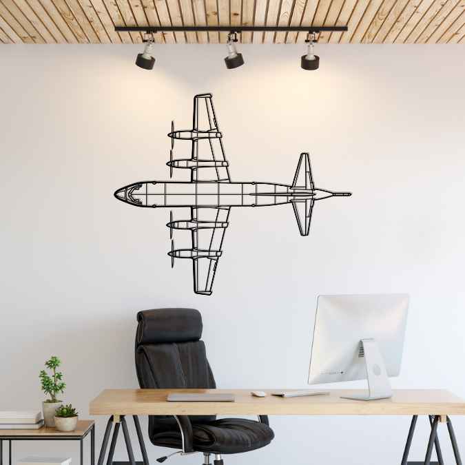Décoration murale en métal - P-3 Orion aircraftvibes