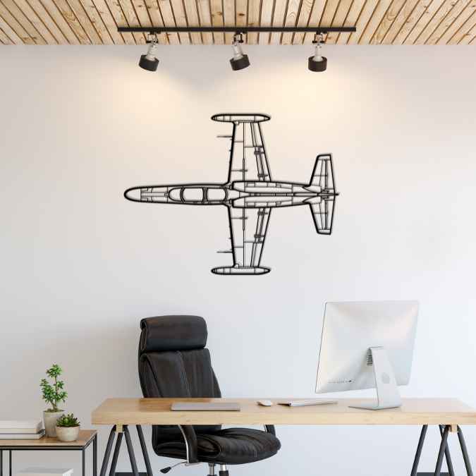 Décoration murale en métal - L-159 ALCA aircraftvibes