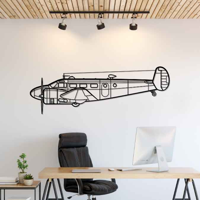 Décoration murale en métal - Model 18 aircraftvibes