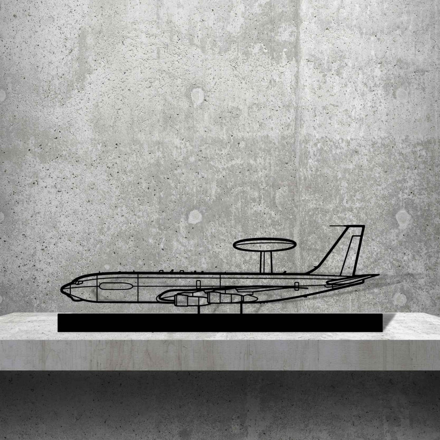 Décoration murale en métal - E-3C Sentry aircraftvibes