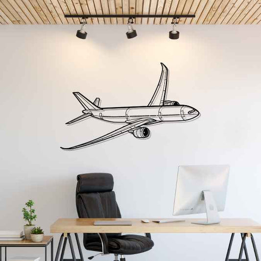 Décoration murale en métal - A330-900 neo