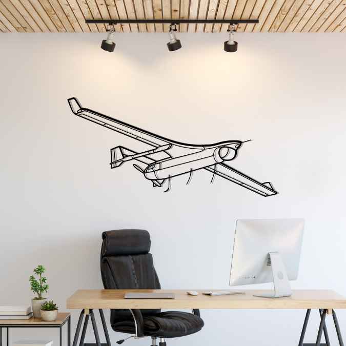 Décoration murale en métal - RQ-21 Blackjack aircraftvibes