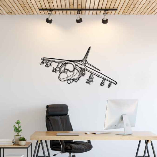 Décoration murale en métal - AV-8B Harrier