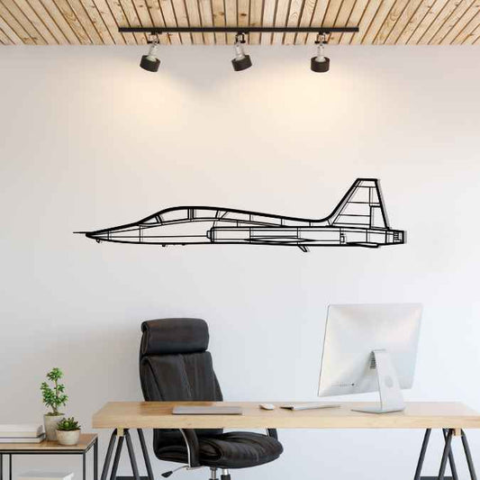 Décoration murale en métal - T-38 Talon