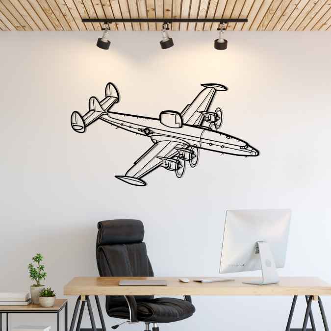 Décoration murale en métal - EC-121N Constellation aircraftvibes