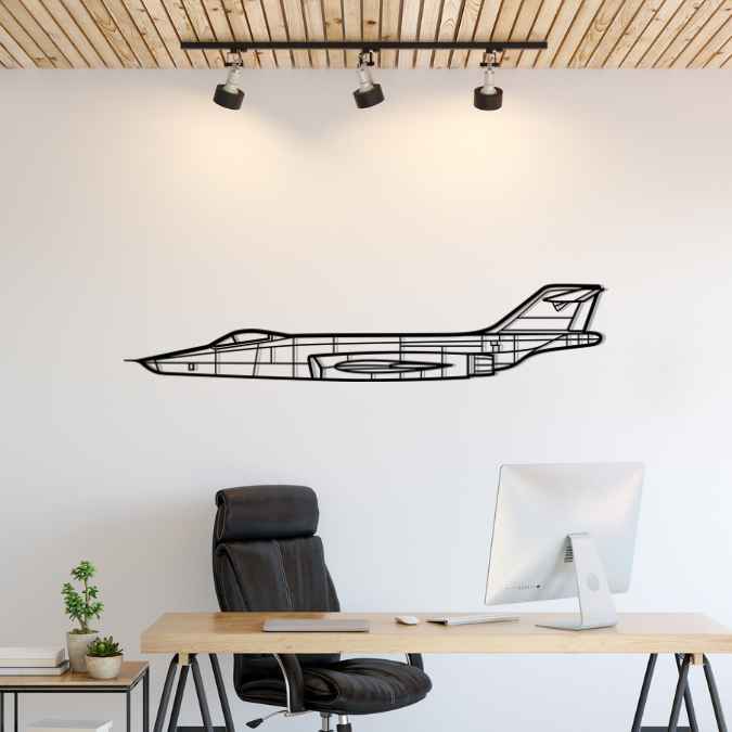Décoration murale en métal - RF-101 Voodoo aircraftvibes