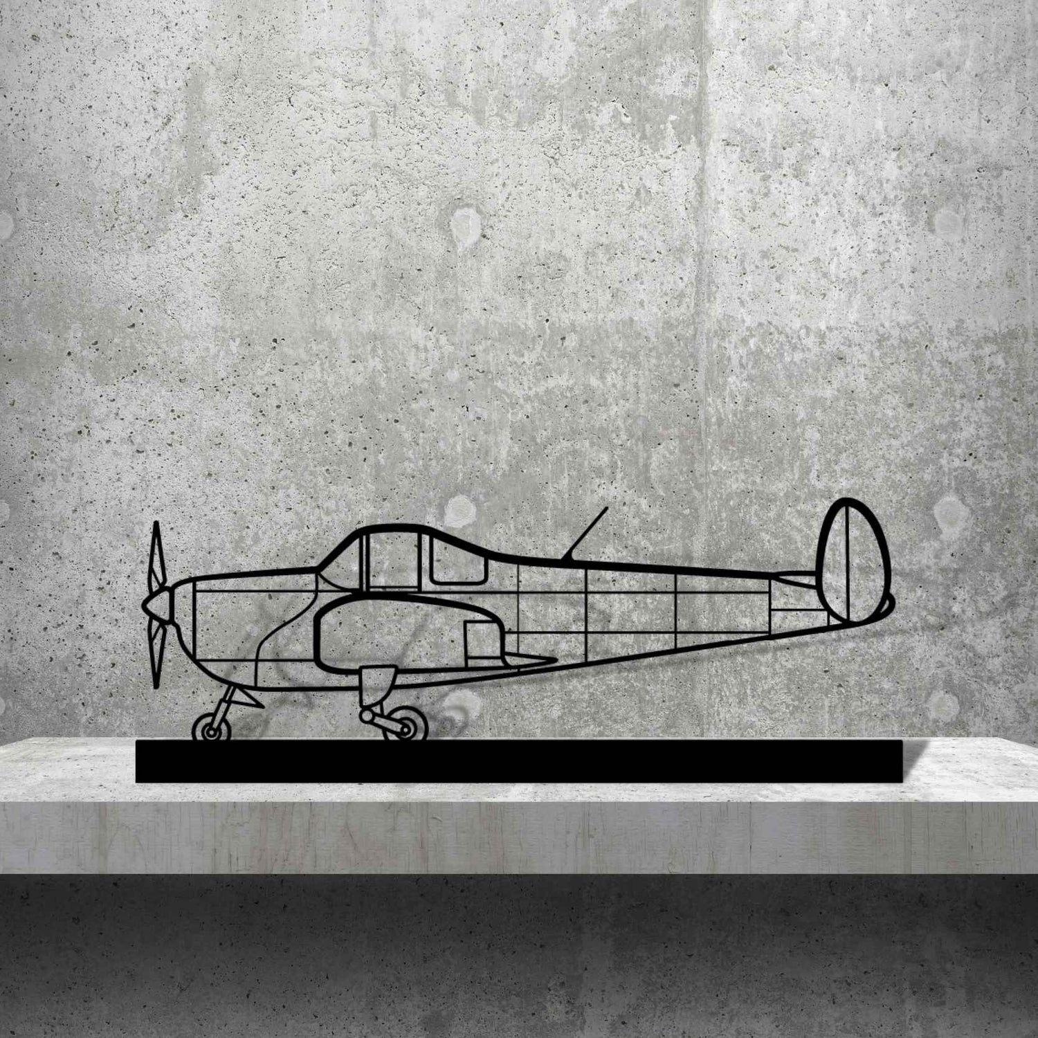 Décoration murale en métal - Ercoupe 415-C aircraftvibes
