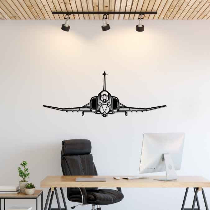 Décoration murale en métal - F-4 Phantom aircraftvibes