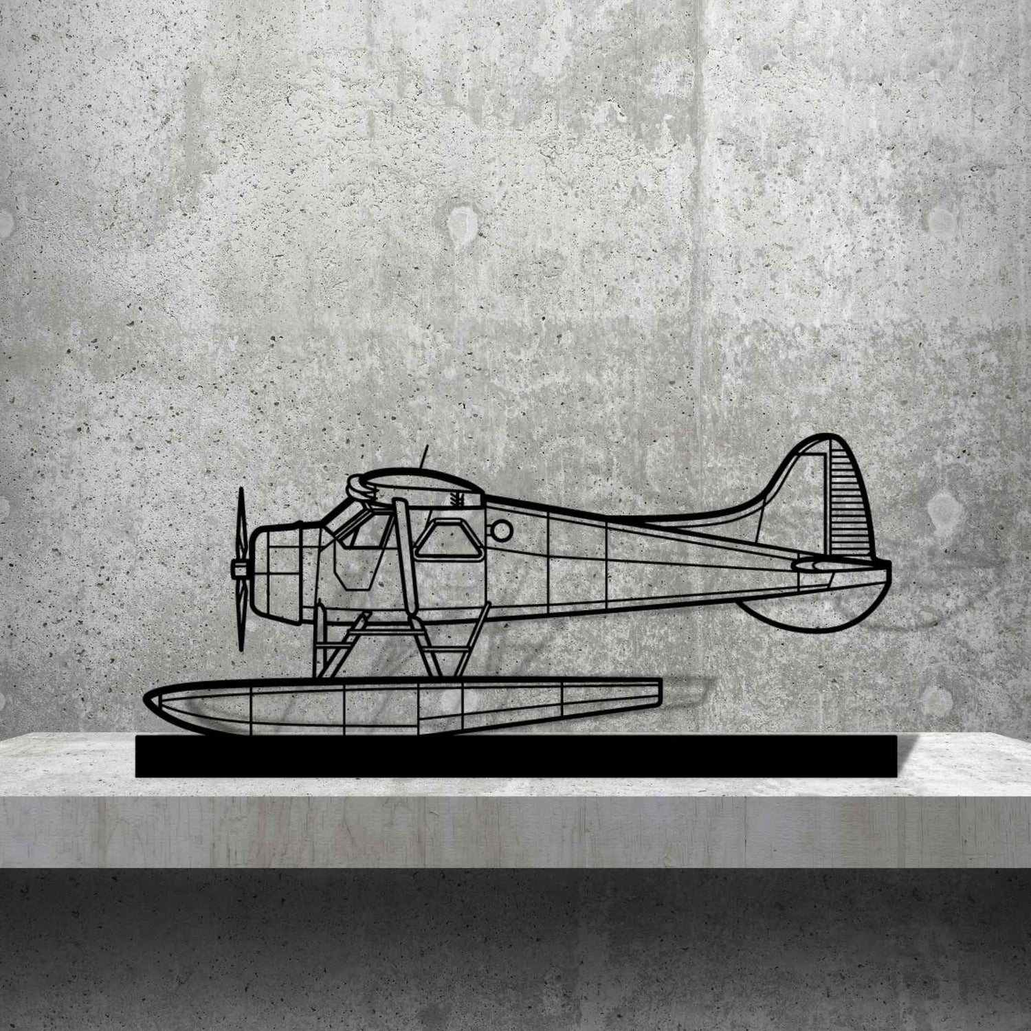 Décoration murale en métal - de Havilland aircraftvibes